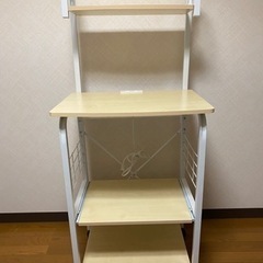 【美品✨】レンジ台・キッチンワゴン2999円→1499円