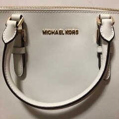 マイケルコース 白 カバン
