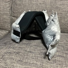 アンジュスマイル 乳幼児用セーフティーベビーヘルメット クラウン グレーの画像