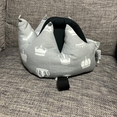 アンジュスマイル 乳幼児用セーフティーベビーヘルメット クラウン グレーの画像