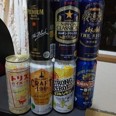 ビール、酎ハイ、ワイン、ノンアルなど。