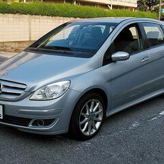 ★車検R5/3★ベンツB170★スポーツPKG★ハーフレザーシート★純正17インチアルミ★社外ナビ/ETC他の画像