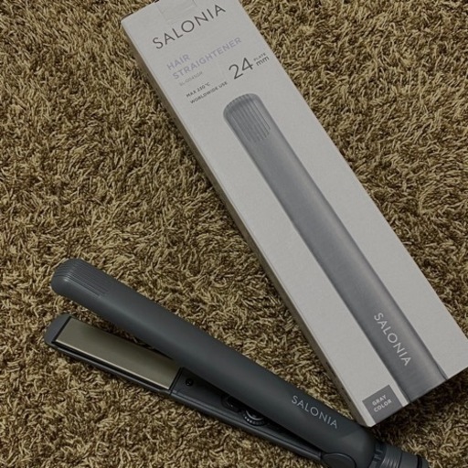 SALONIA ストレートヘアアイロン SL-004SGR 24mm
