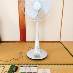 【取引終了しました】〝25日まで限定〟充電式扇風機【ハイパワーファン40】差し上げます！の画像