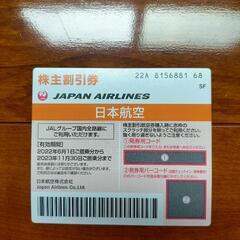 JAL株主優待券