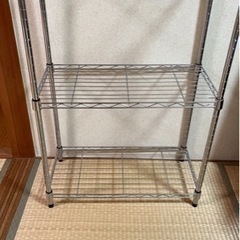 メタルラック二段＊収納、スチールラック