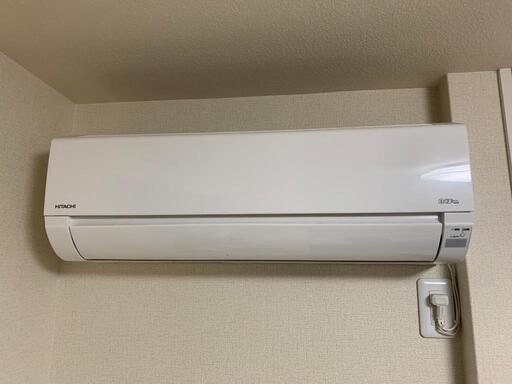 終了しました【直接受取限定】エアコン(室外機付き)