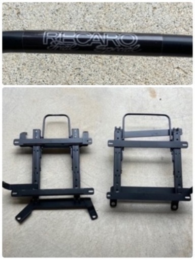 【他サイトにて売り切れ！】【美品】【価格見直しました！】強度計算書付き！200系5型　ハイエース　レカロシート用レール　運転席　助手席