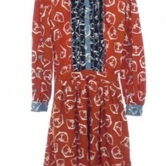パメオポーズ　THREE GODS PATTERN DRESSワ...