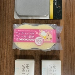 【済】【新品未開封】無添加低刺激石鹸(洗顔・全身用) 60g×2...