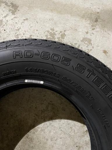 ブリヂストン　145 80 R12  ４本セット　ほぼ新品