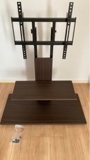 終了【美品】壁掛け風テレビ台　ロータイプ