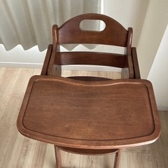 KATOJI カトージ 木製ハイチェア テーブル付き