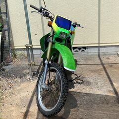 KDX125SR 貴重な2st モトクロス リアサス別体タンク (検索）CRM250 80 50 KDX250 TS125 KLX125 TDR DT230 セロー ランツァ ハスラーの画像