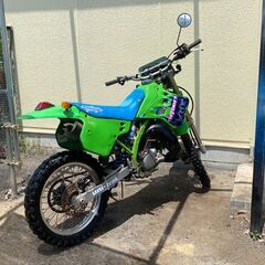 KDX125SR 貴重な2st モトクロス リアサス別体タンク (検索）CRM250 80 50 KDX250 TS125 KLX125 TDR DT230 セロー ランツァ ハスラーの画像