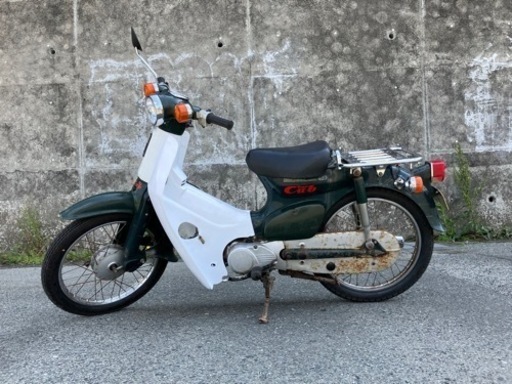 整備済み！スーパーカブ110ccエンジン4速