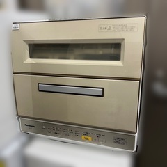 J1313 3ヶ月保証付き！ Panasonic パナソニック 食器洗い乾燥機 NP-TR9-C ECONAVI（エコナビ）搭載   2017年製 取説付 動作確認、クリーニング済み