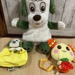 うーたん&ワンワンのリュックと人形