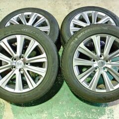 クラウン 210 17インチ 純正アルミホイール 4本セット タイヤ/ナット付