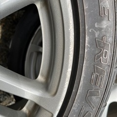 17inch  アルミホイール　タイヤ付の画像
