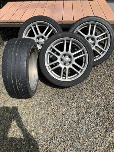 17inch  アルミホイール　タイヤ付