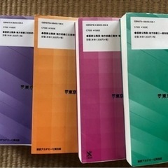 公務員試験参考書（5冊）、過去問問題集（6冊+解答&解説6冊）の画像