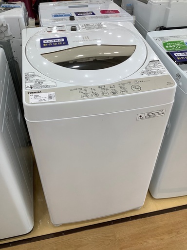 TOSHIBA 全自動洗濯機　5kg 2016年製
