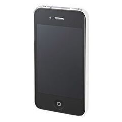 iPhone4用ハードジャケット（ホワイト） PDA-IPH69Wの画像