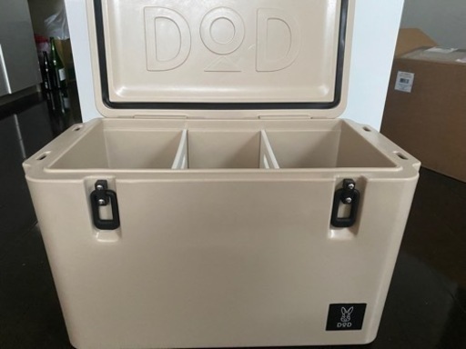 DOD クーラーボックス43Lタンカラー