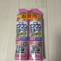 アース エアコン洗浄スプレー 防カビプラス 2本セット