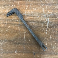 2206-861 小型バール 釘抜き サイズ 約160mm