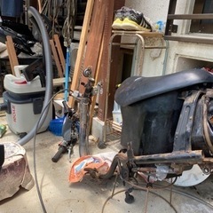 ヤマハ　アプリオtype2 90エンジン　組み立て途中の画像