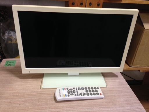 ●19インチ フルHD 液晶テレビ リモコン付き GR-19LED-WH シェルタートレーディング