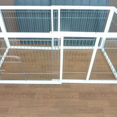 ペットゲージ　ペットサークル伸縮式　買取専門店です。掲載商品以外の販売はしてません。の画像