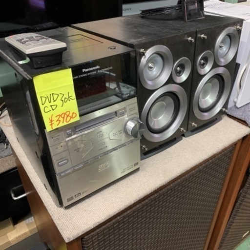 Panasonic コンポ　DVD他チェックOK
