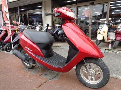 NO.4347　ディオ （ＤＩＯ）　４サイクルエンジン　フューエルインジェクション車　メタリックレッド　☆彡