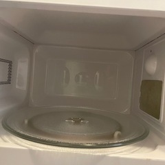 ニトリのシンプル機能の電子レンジの画像