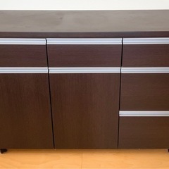 【美品】キャビネット　収納棚　引き出し　本棚