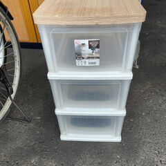 3段収納　No.2574　衣類収納　アイリスオーヤマ　ウッドトッ...