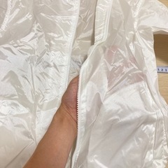 ナイロン白ブルゾンSMの画像