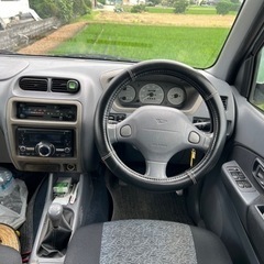 H11年式　テリオスキッド　5MT 4WD デフロック付きの画像