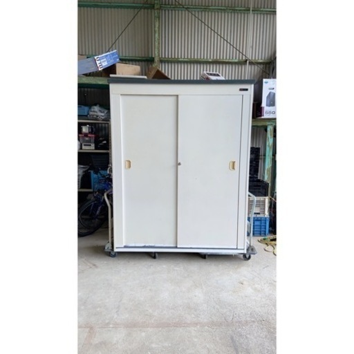 【倉庫】幅160×奥行50×高さ200cm ☆中古現状品