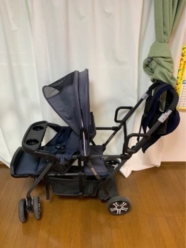 katoji 2人乗り用ベビーカー　
