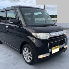 仙台☆H21タントカスタム4WD黒（L385S）車検取り立て！絶好調！