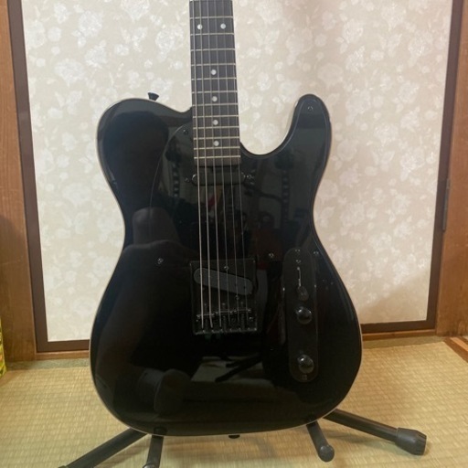 美品Bacchusオールブラックテレキャスター（イケベ限定）