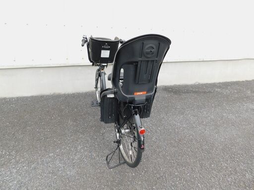 2013モデル 新品バッテリーに交換済! 子供乗せ3人乗り仕様! ヤマハ PAS Kiss PM26K オニキスブラック 8.9Ah 車体も極めて良好! 自527