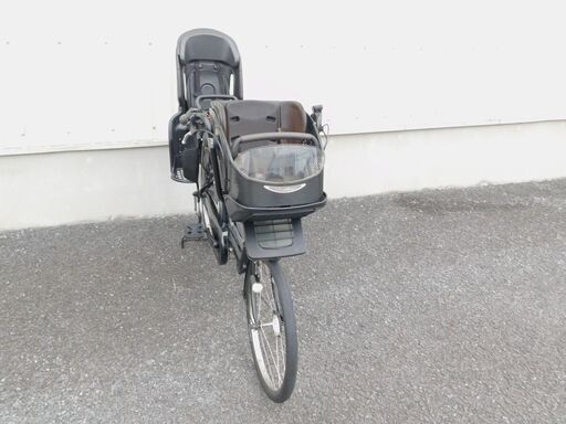 2013モデル 新品バッテリーに交換済! 子供乗せ3人乗り仕様! ヤマハ PAS Kiss PM26K オニキスブラック 8.9Ah 車体も極めて良好! 自527