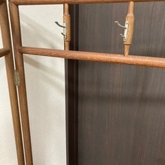 着物掛け　衣装掛け　衣桁　昭和レトロ　アンティークの画像