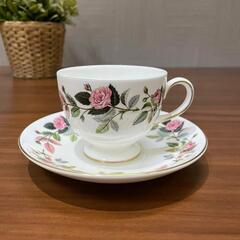 【 wedgwood 】ウェッジウッド ハザウェイローズ カップ...