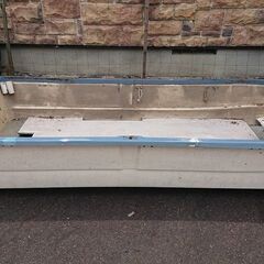 ダイケイボート  底板あり(frp塗り) 取りに来られる方１０年ほど前に購入  ５回 ほど使用の画像